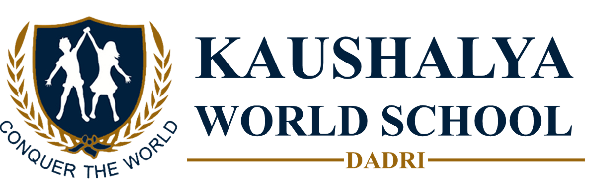 KAUSHALYA WORLD SCHOOL DADRI LOGO -KARAN